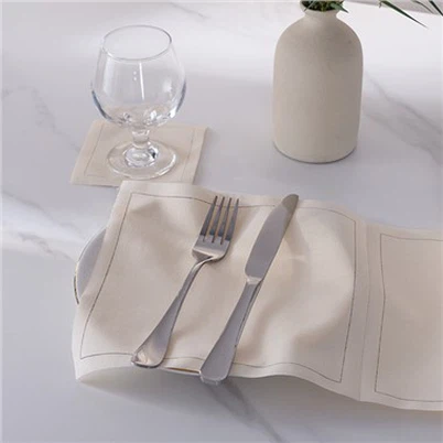 Napkin bwason blan